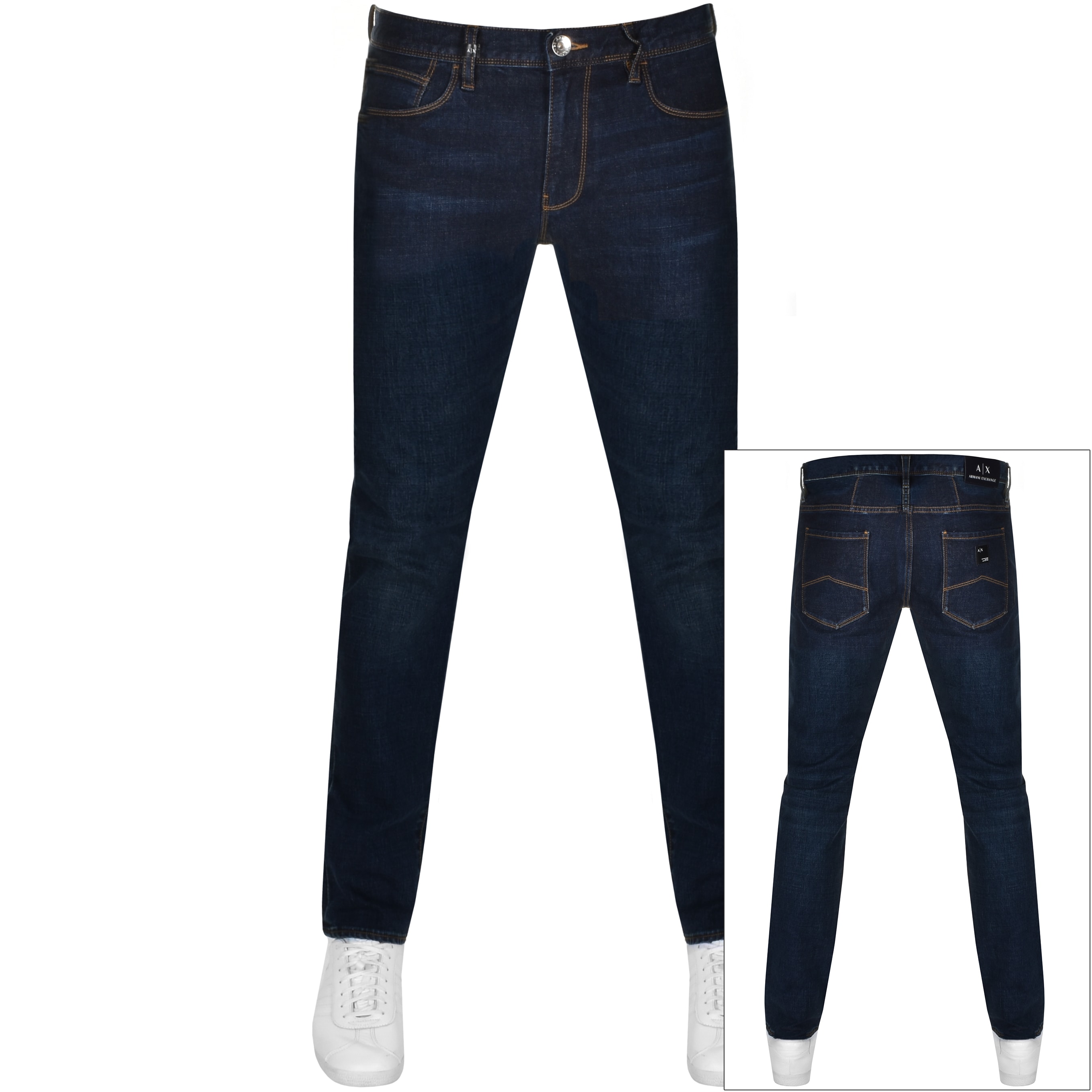 Alternative Image for ProductArmani Exchange J13 Slim Fit Jeans Blue1